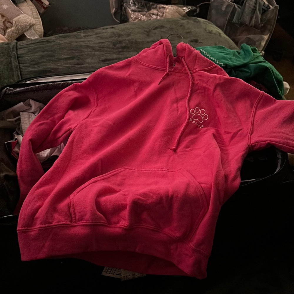 PAWZ pink cherry blossom sweatshirt